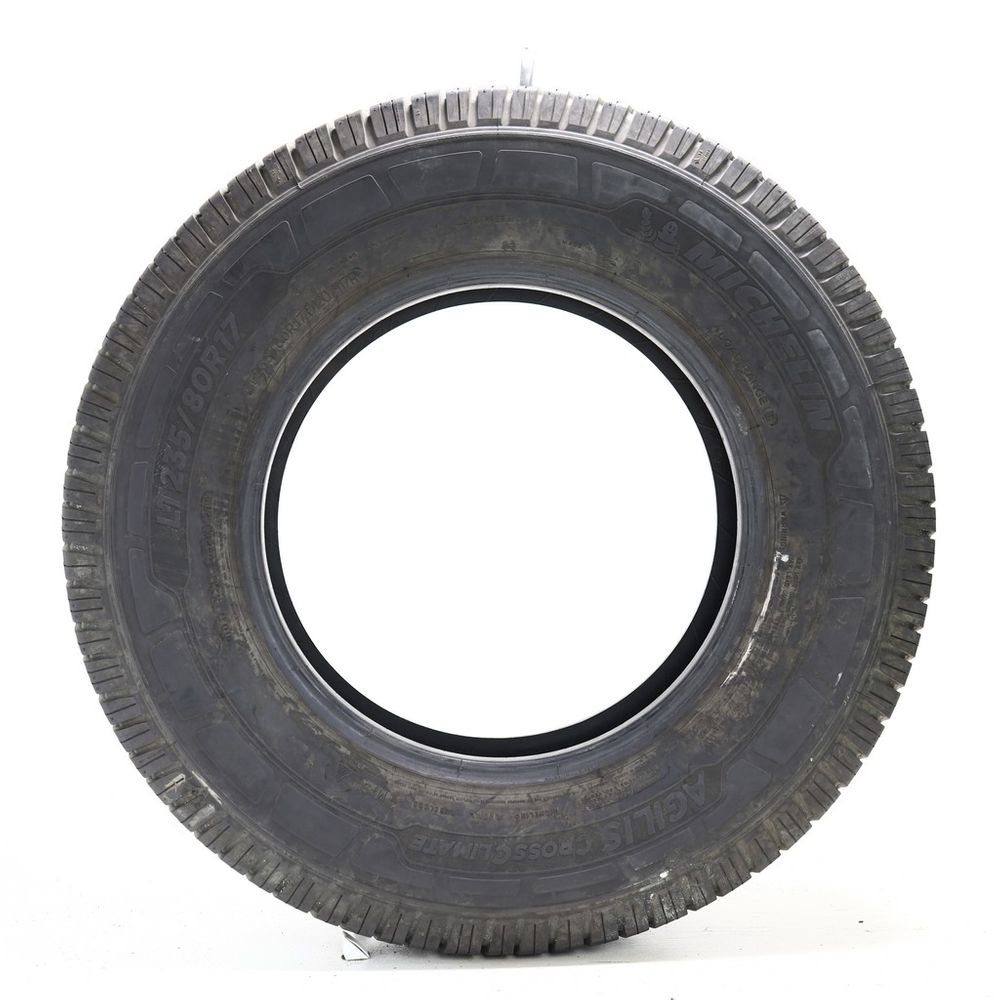 Set of (2) Used LT 235/80R17 Michelin Agilis CrossClimate  120/117R E - 9-10.5/32 - Image 3