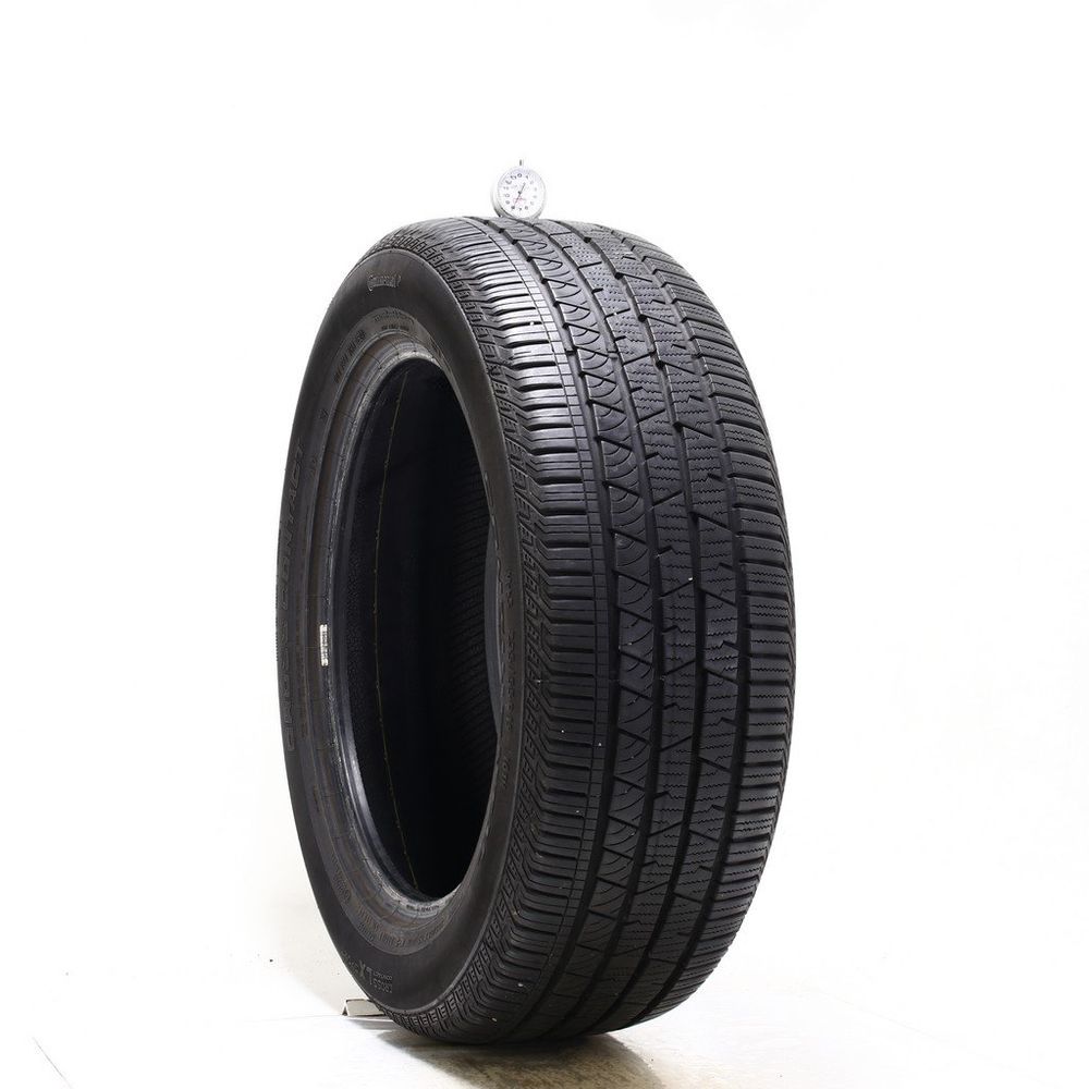 Set of (4) Used 235/55R19 Continental CrossContact LX Sport AO 101H - 8-9/32 - Image 1
