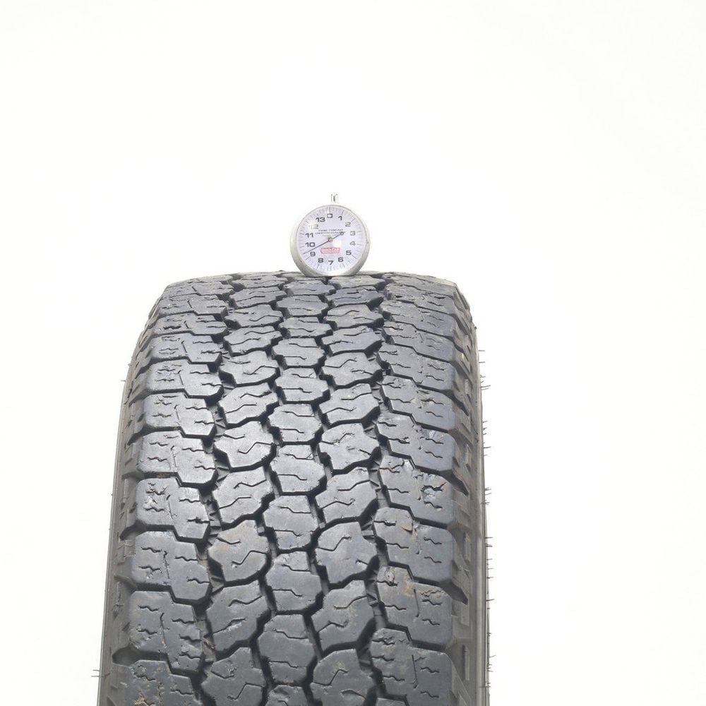 Set of (2) Used LT 245/70R17 Goodyear Wrangler All-Terrain Adventure Kevlar 119/116S E - 9.5/32 - Image 2