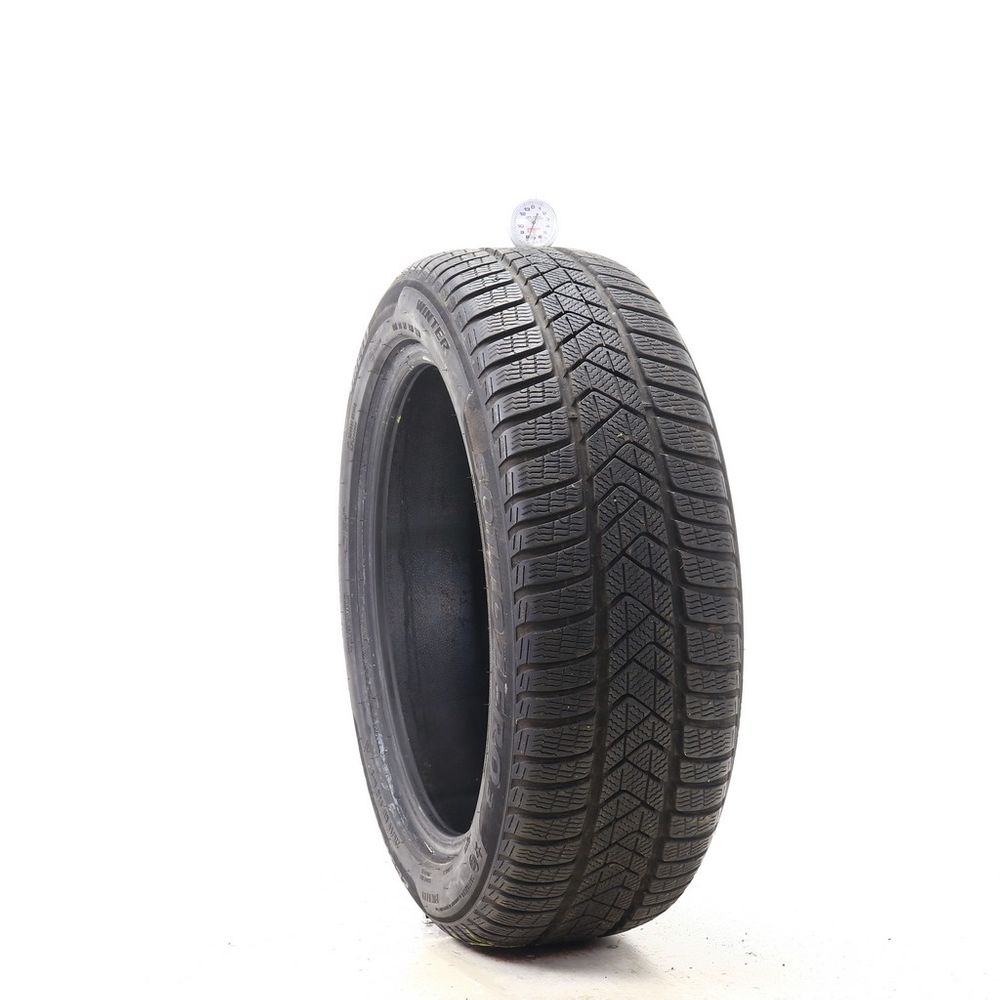 Set of (2) Used 225/50R18 Pirelli Winter Sottozero 3 Run Flat 95H - 8/32 - Image 1