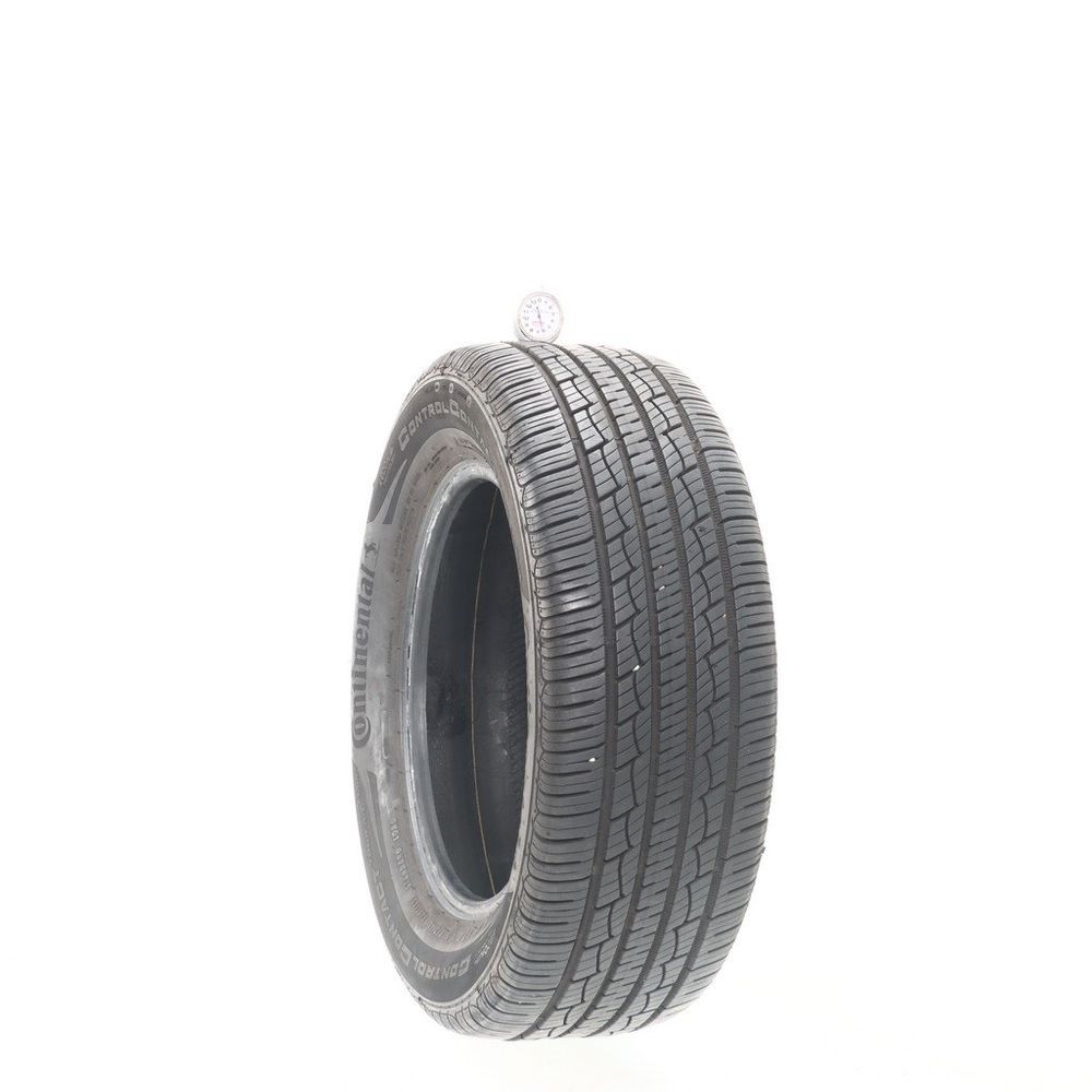 Set of (2) Used 225/60R16 Continental ControlContact Tour A/S Plus 98H - 6-7.5/32 - Image 1