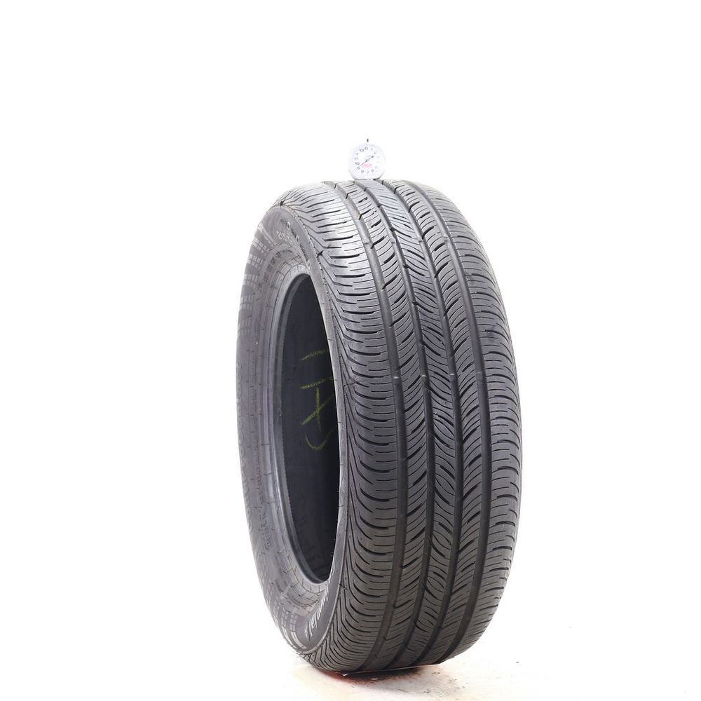 Set of (2) Used P 215/55R16 Continental ContiProContact 93H - 9.5-10/32 - Image 1