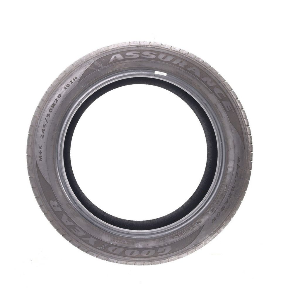 Set of (4) Used 245/50R20 Goodyear Assurance All-Season 102H - 6-7.5/32 - Image 3