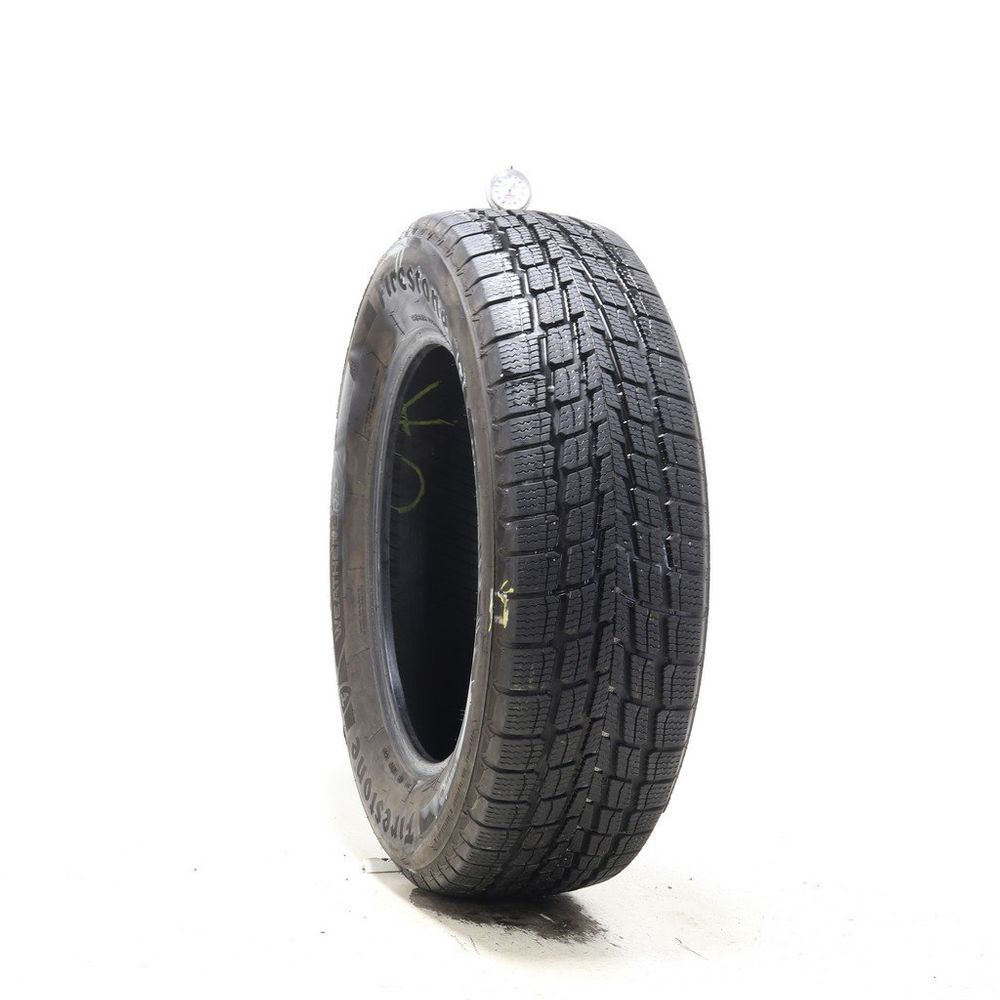 Set of (2) Used 235/65R18 Firestone WeatherGrip 106H - 8/32 - Image 1