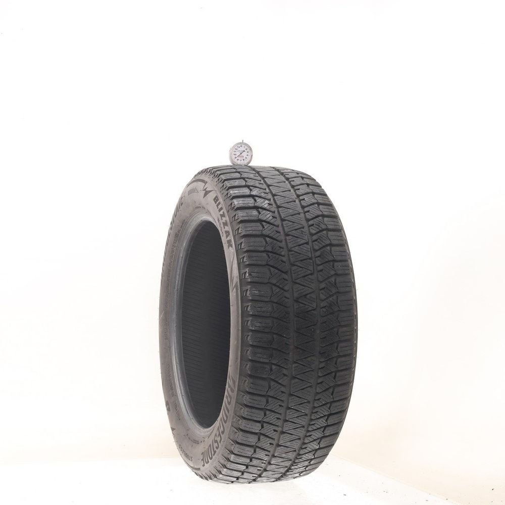 Set of (4) Used 225/55R17 Bridgestone Blizzak WS90 Studless 97H - 8.5/32 - Image 1