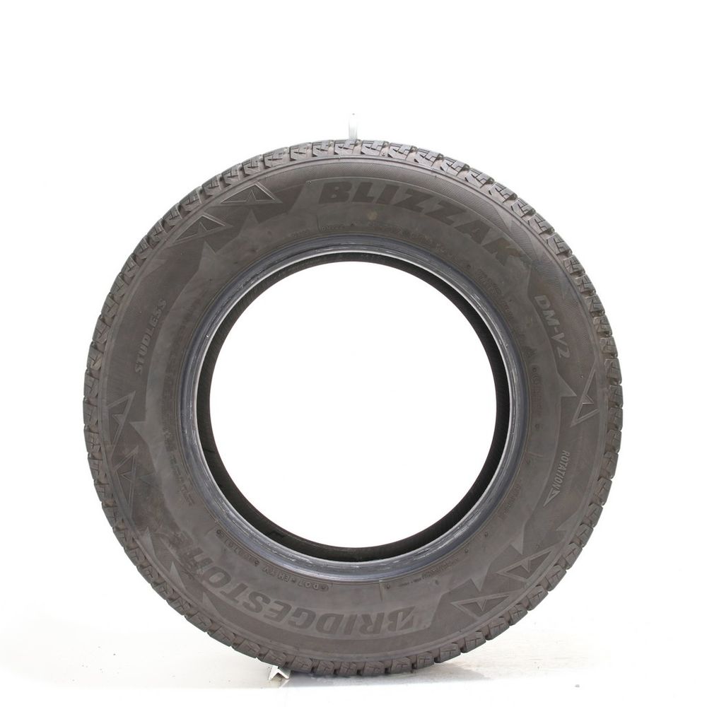 Set of (2) Used 215/70R16 Bridgestone Blizzak DM-V2 100S - 9-9.5/32 - Image 3