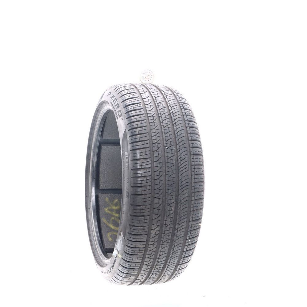 Set of (2) Used 245/40R20 Pirelli P Zero Elect PNCS 99W - 8.5-9/32 - Image 4