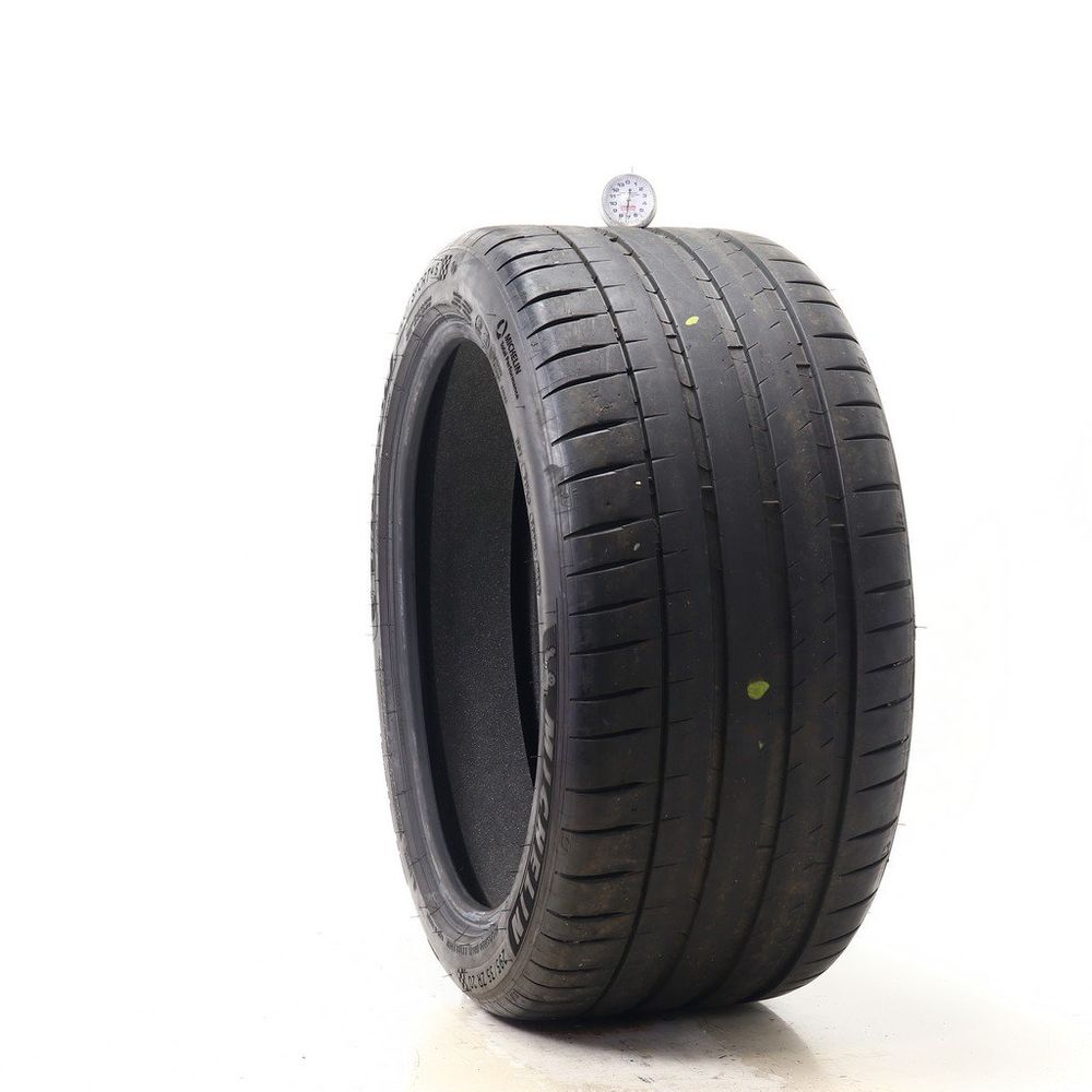 Set of (2) Used 295/35ZR20 Michelin Pilot Sport 4 S 105Y - 7-7.5/32 - Image 1