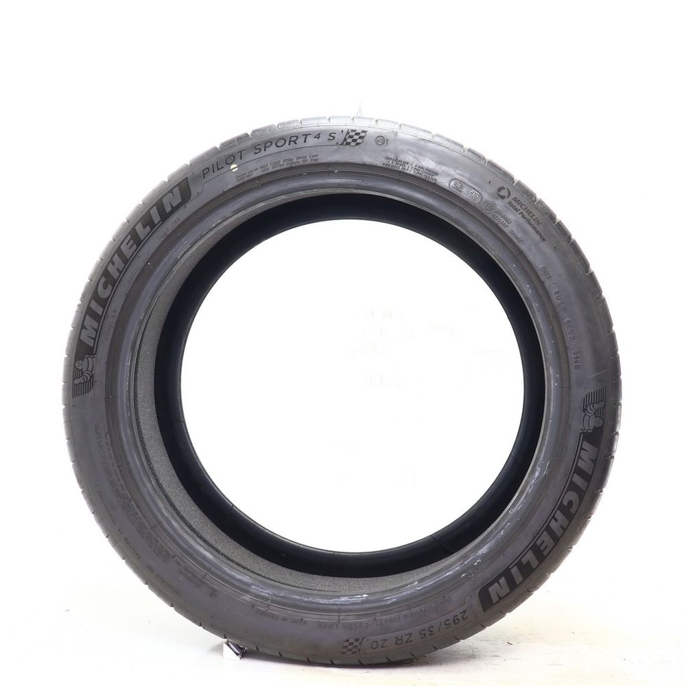 Set of (2) Used 295/35ZR20 Michelin Pilot Sport 4 S 105Y - 7-7.5/32 - Image 3