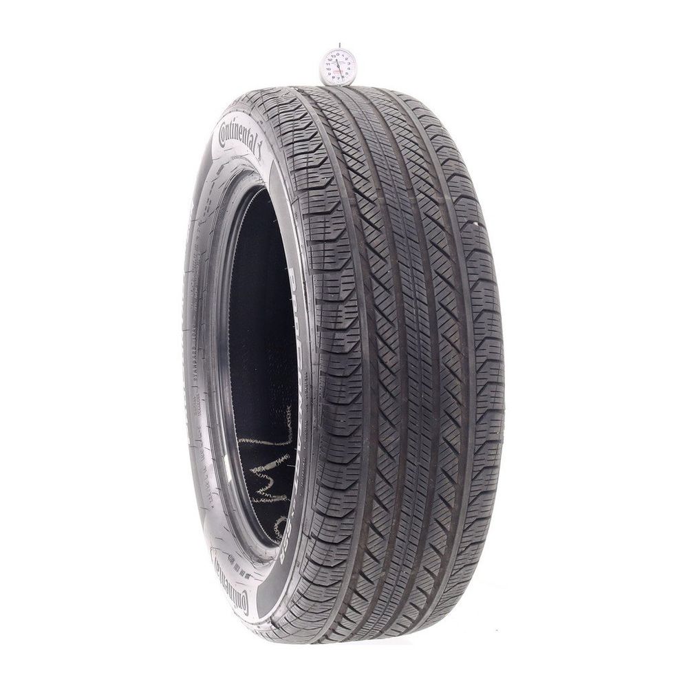 Set of (4) Used 235/55R18 Continental ProContact GX SSR MOE 100H - 6-7/32 - Image 1