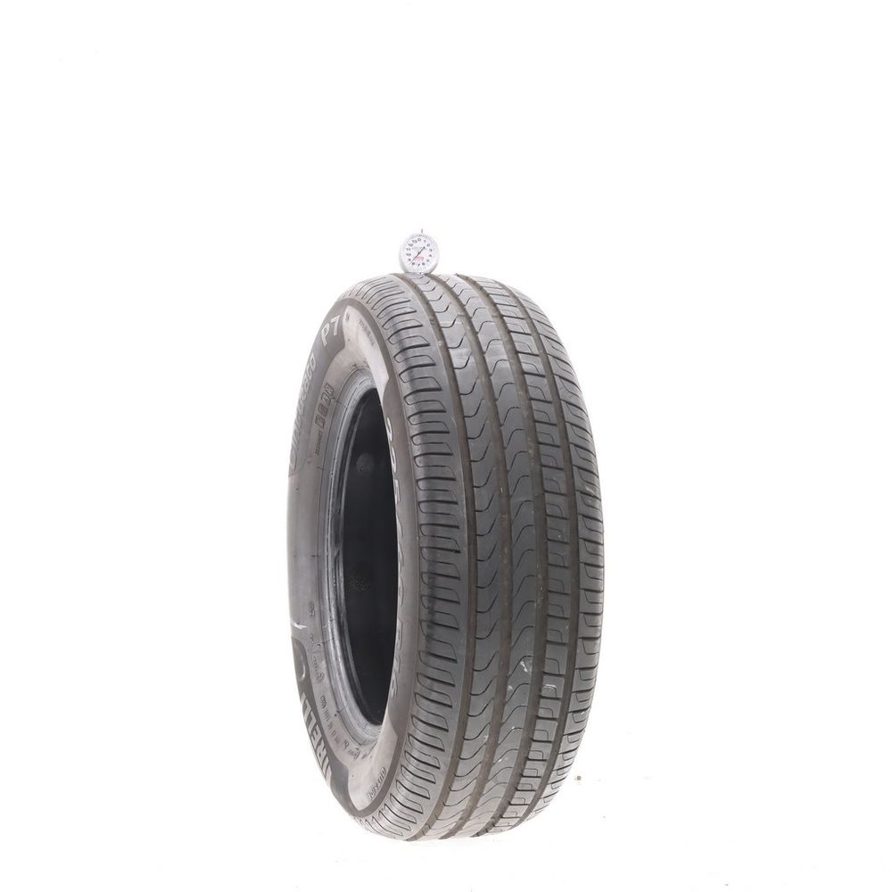 Set of (2) Used 225/60R16 Pirelli Cinturato P7 AO 98Y - 8.5/32 - Image 1