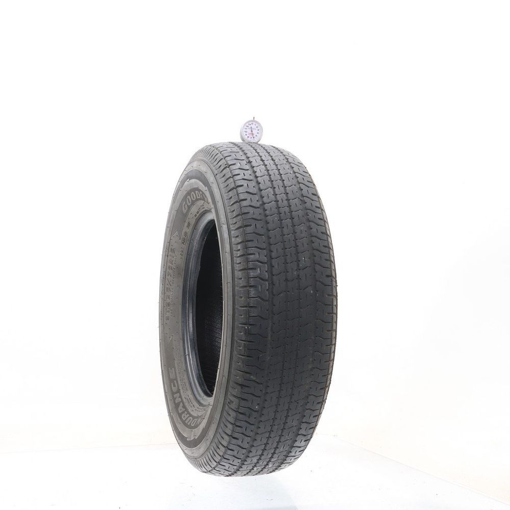 Set of (2) Used ST 225/75R15 Goodyear Endurance 117/112N E - 6-6.5/32 - Image 1
