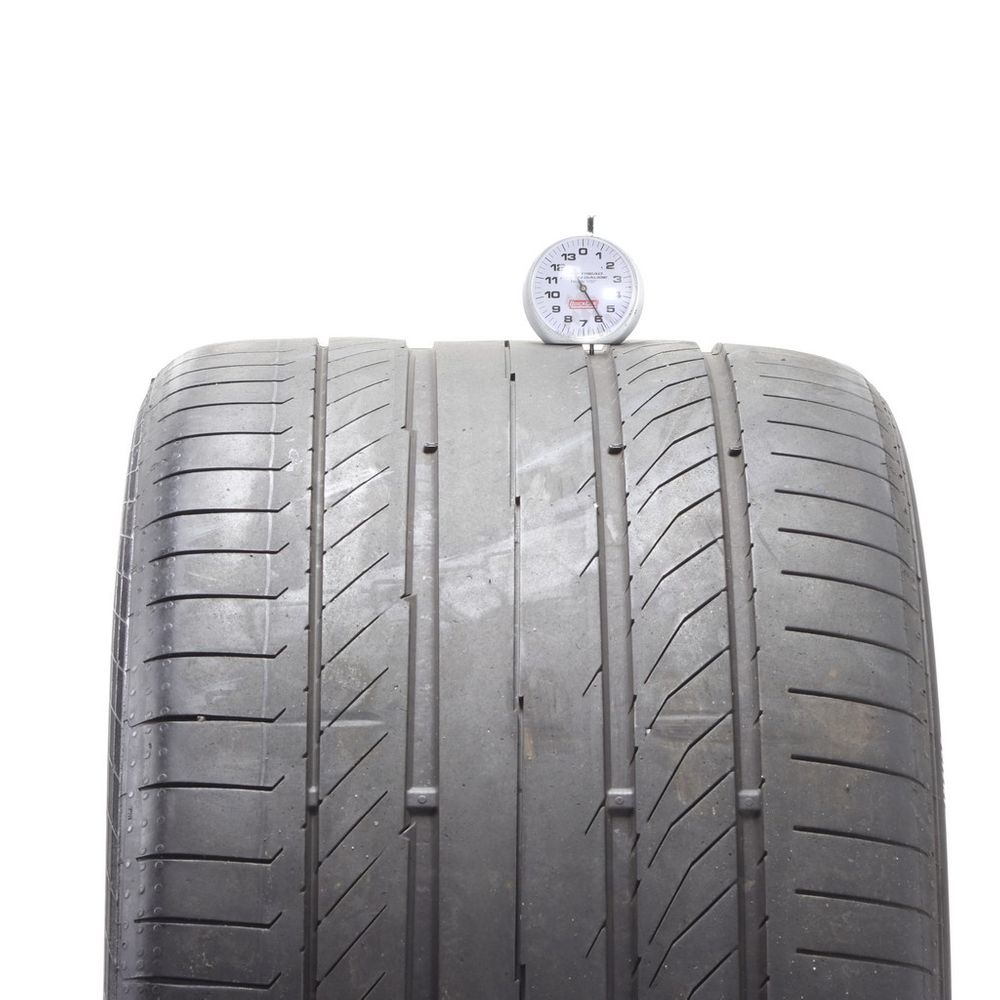 Set of (2) Used 315/30ZR21 Continental ContiSportContact 5P NO ContiSilent 105Y - 5.5-6.5/32 - Image 2