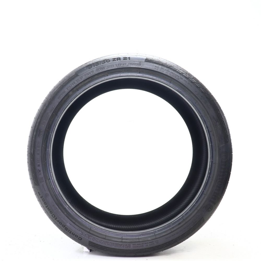 Set of (2) Used 315/30ZR21 Continental ContiSportContact 5P NO ContiSilent 105Y - 5.5-6.5/32 - Image 3
