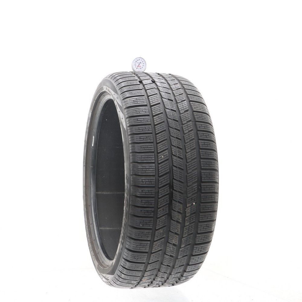 Set of (2) Used 285/35R21 Pirelli Scorpion Ice & Snow Run Flat 105V - 8/32 - Image 1