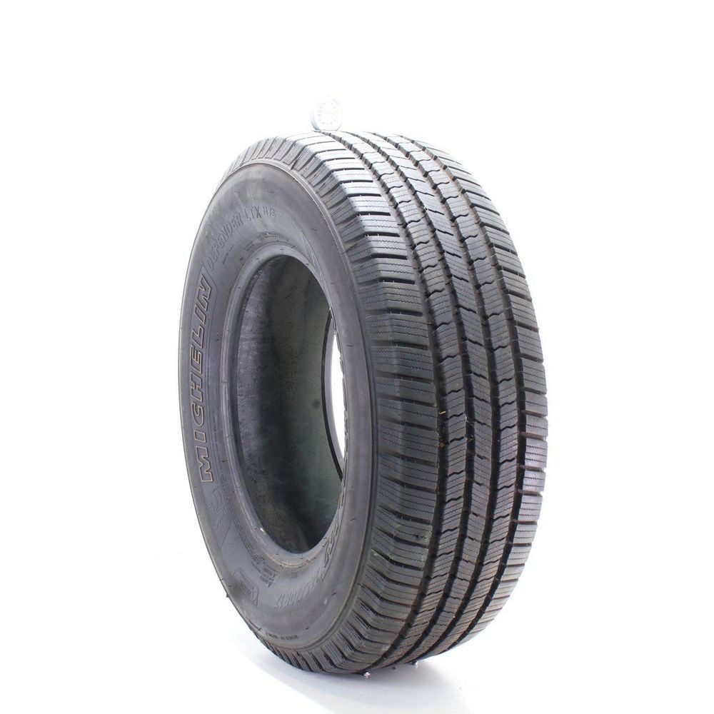 Set of (2) Used 265/70R17 Michelin Defender LTX M/S 115T - 10.5-12/32 - Image 1
