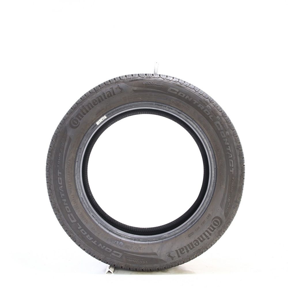 Set of (2) Used 225/55R17 Continental ControlContact Tour A/S Plus 97H - 8-9/32 - Image 6