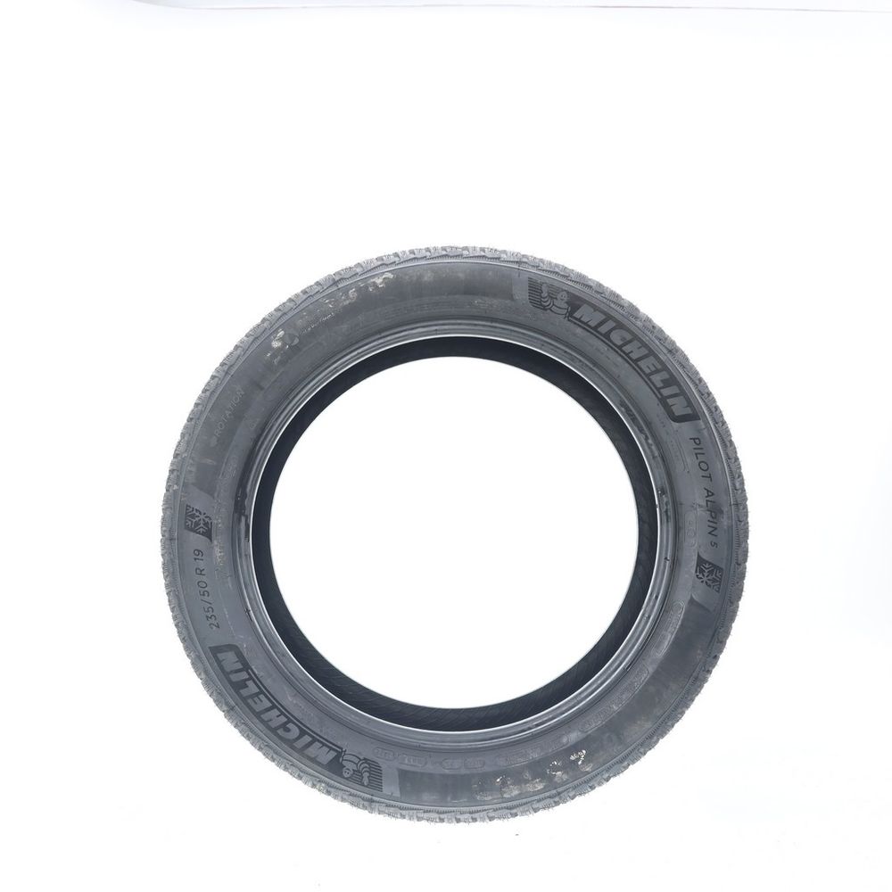 Set of (2) Driven Once 235/50R19 Michelin Pilot Alpin 5 AO 103H - 9/32 - Image 3