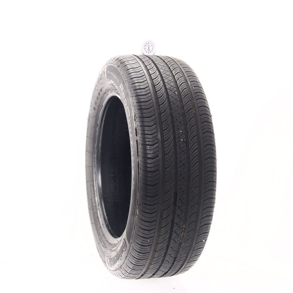 Set of (2) Used 235/60R18 Continental ProContact TX 103H - 7-8.5/32 - Image 1