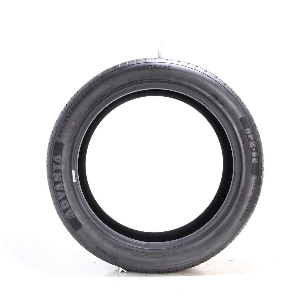 Set of (2) Used 245/45ZR20 Advanta HP Z-02 99W - 7.5/32 - Image 3