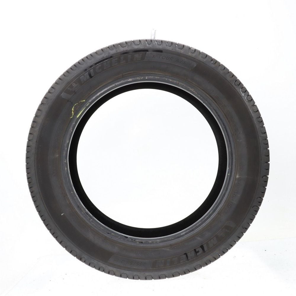 Set of (4) Used 235/55R18 Michelin X Tour A/S 2 100H - 9-10/32 - Image 3
