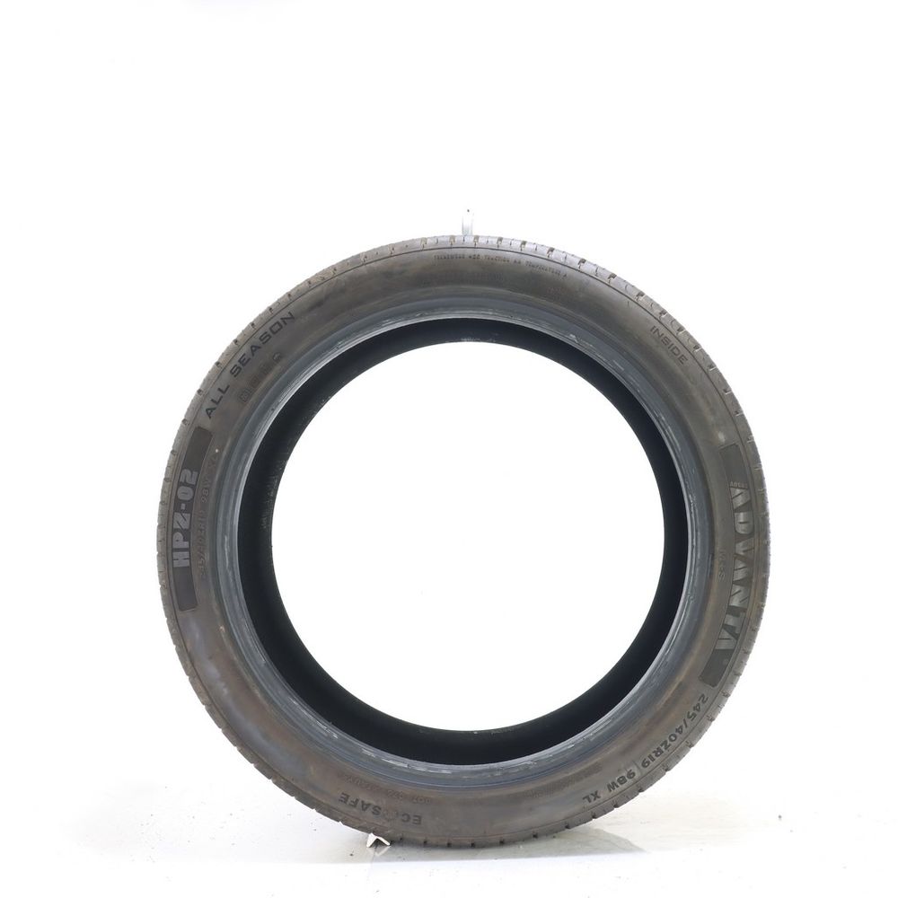 Set of (2) Used 245/40ZR19 Advanta HP Z-02 98W - 8-8.5/32 - Image 6