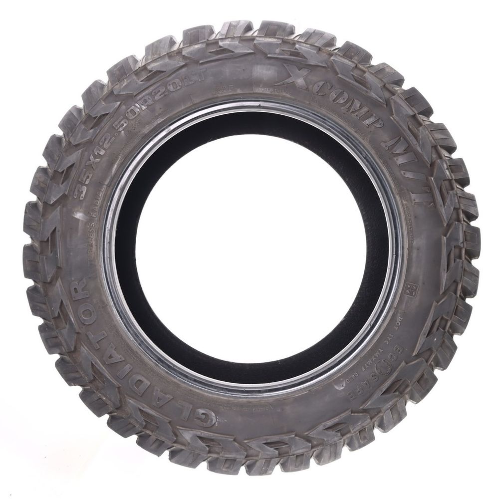 Used LT 35X12.5R20 Gladiator XComp MT 125Q F - 9/32 - Image 3