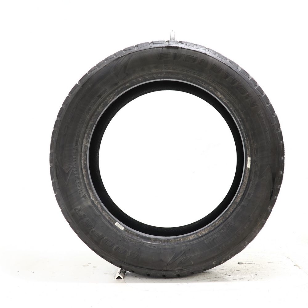 Set of (2) Used 235/55R18 Cooper Evolution Winter 100H - 8-8.5/32 - Image 3