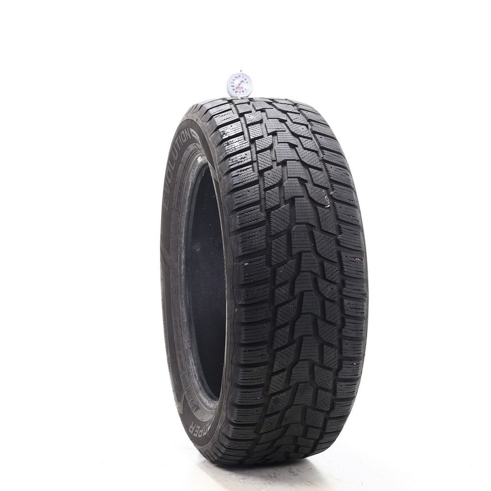 Set of (2) Used 235/55R18 Cooper Evolution Winter 100H - 8-8.5/32 - Image 4