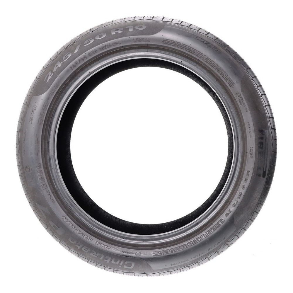Set of (2) Used 245/50R19 Pirelli Cinturato P7 Run Flat 105H - 6.5/32 - Image 3