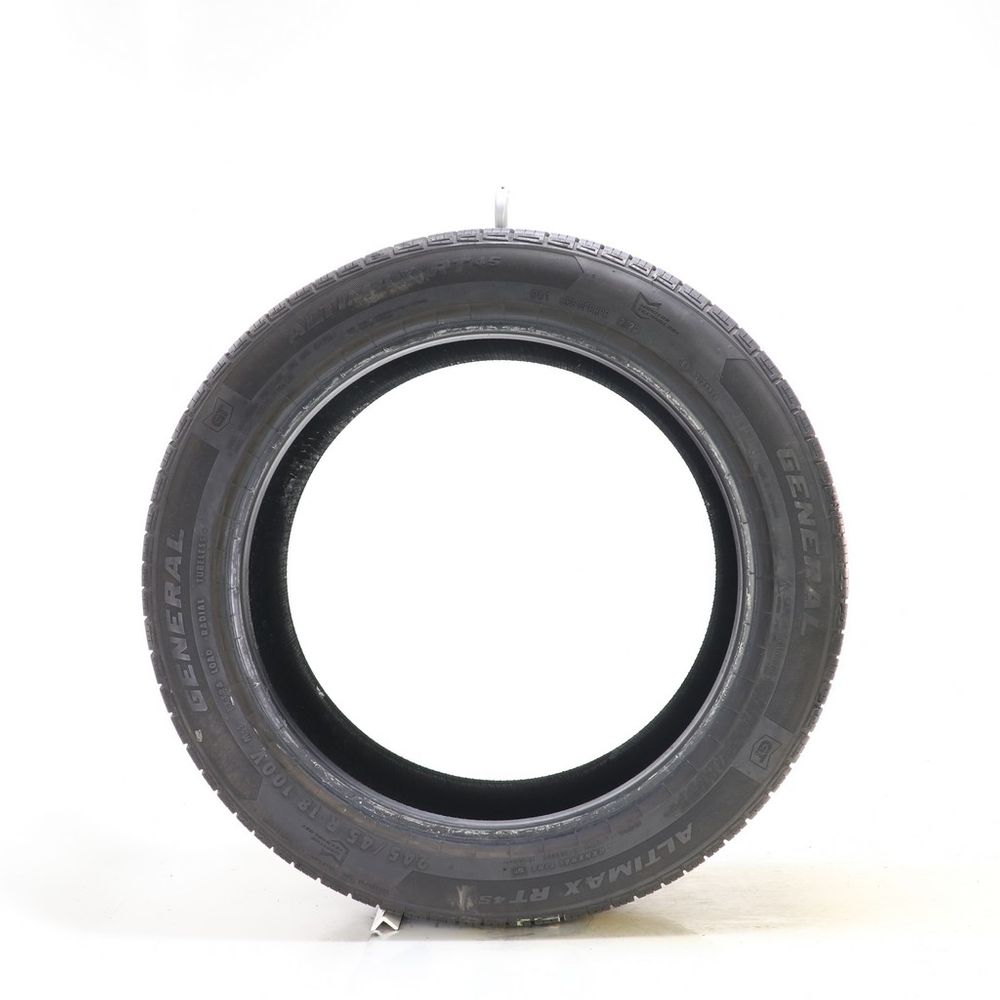 Set of (2) Used 245/45R18 General Altimax RT45 100V - 9-9.5/32 - Image 6