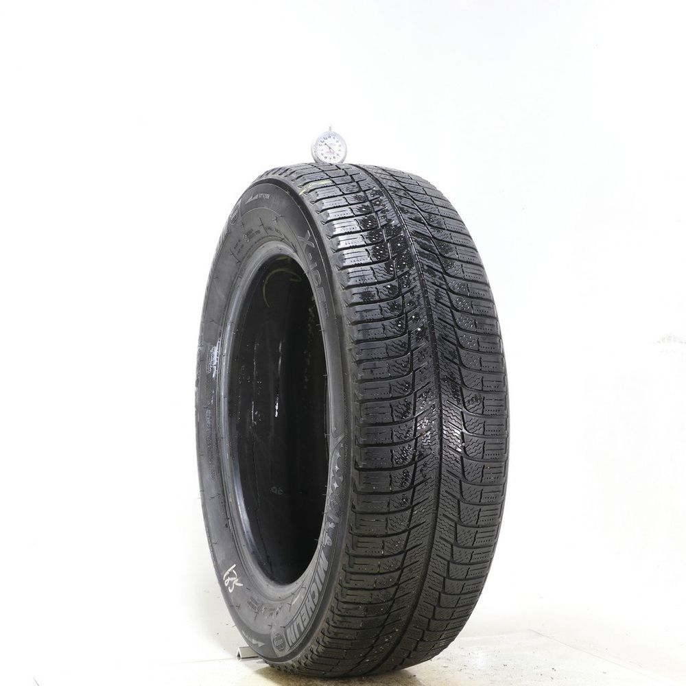Set of (2) Used 225/60R18 Michelin X-Ice Xi3 100H - 5/32 - Image 1