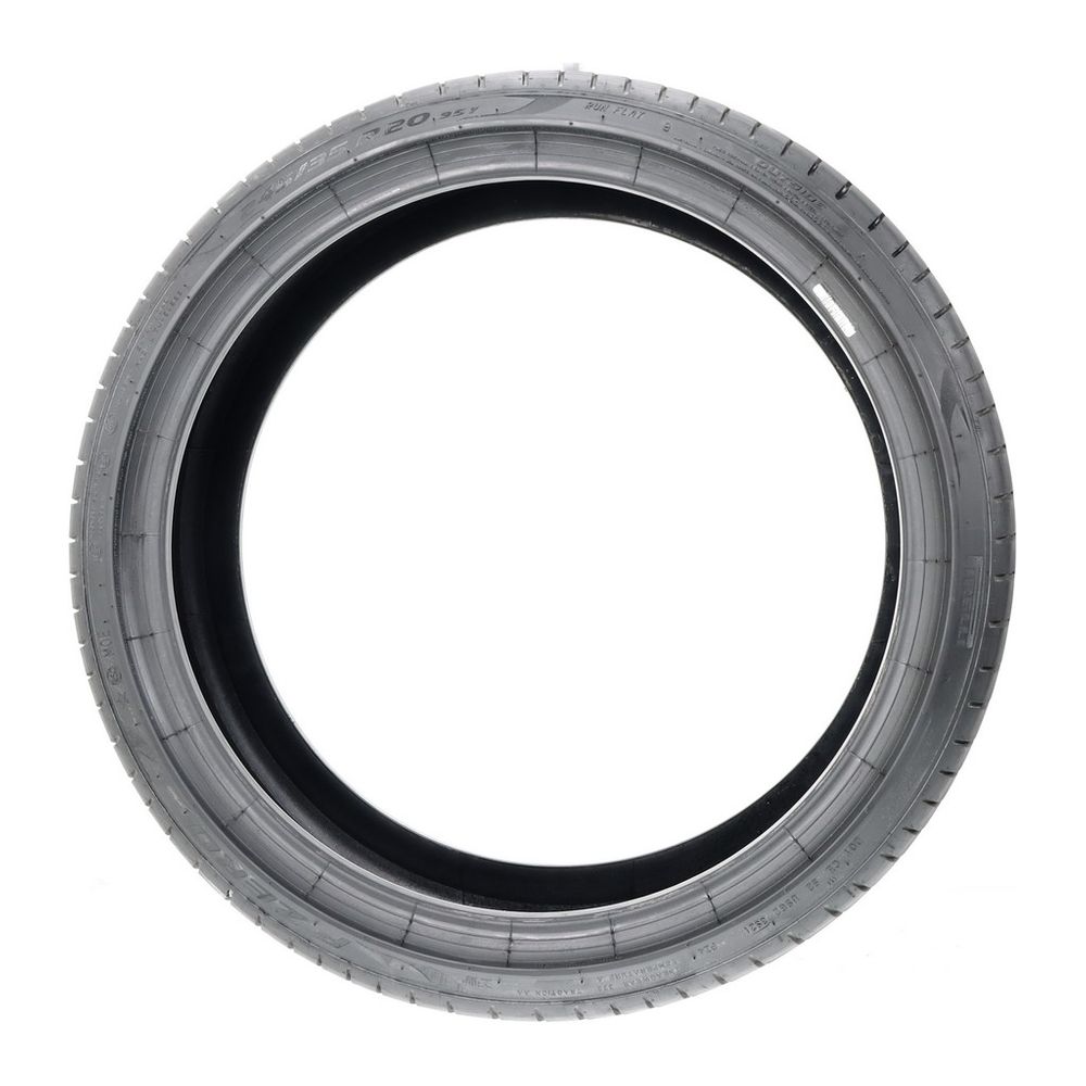 Set of (2) Used 245/35R20 Pirelli P Zero PZ4 MOE Run Flat 95Y - 6.5-7.5/32 - Image 6