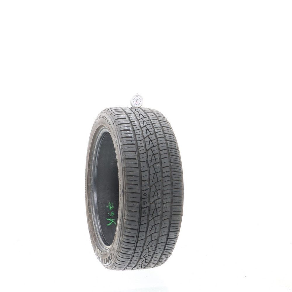 Set of (2) Used 225/45ZR17 Continental ControlContact Sport SRS Plus 91W - 7.5-8/32 - Image 1