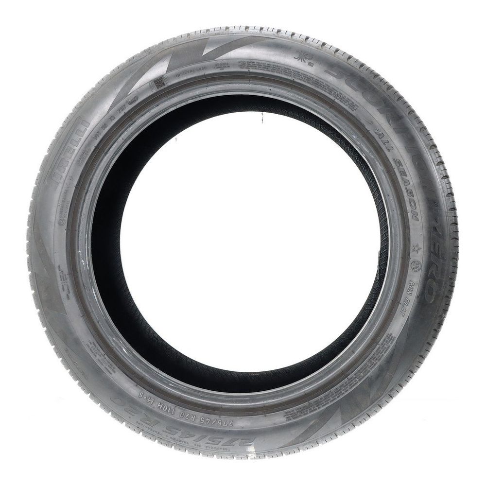 Set of (2) Used 275/45R20 Pirelli Scorpion Zero Run Flat 110H - 5.5-7/32 - Image 3