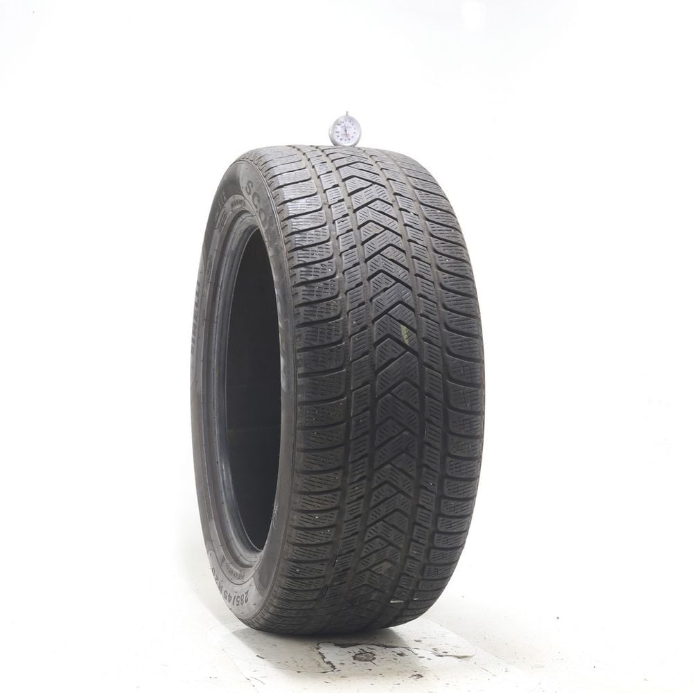 Set of (4) Used 285/45R20 Pirelli Scorpion Winter AO 112V - 5.5-6.5/32 - Image 4