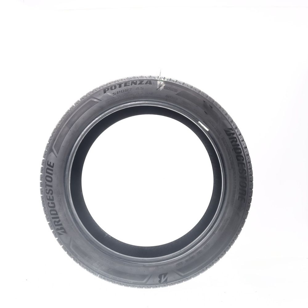 Set of (2) Used 255/45R20 Bridgestone Potenza Sport AS Enliten 105Y - 6.5-7/32 - Image 6