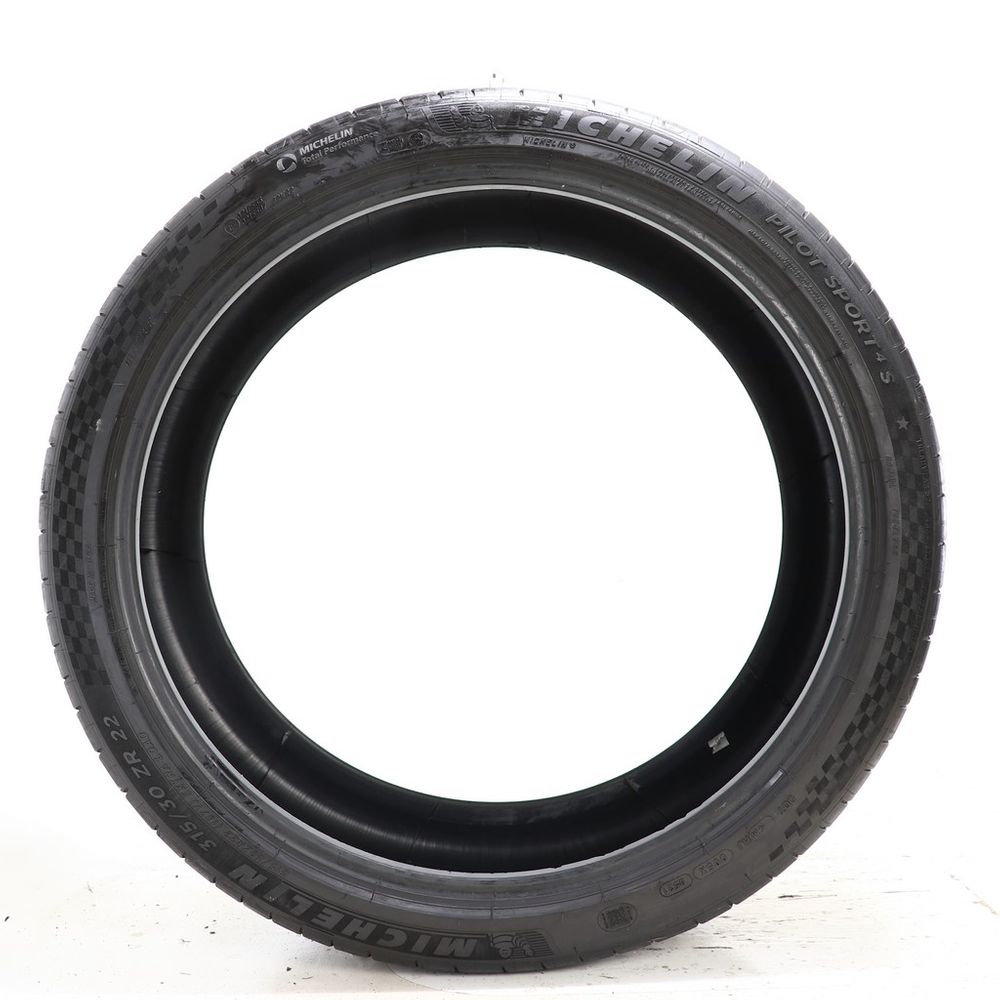 Set of (4) Used 315/30ZR22 Michelin Pilot Sport 4 S 107Y - 5.5-7/32 - Image 6