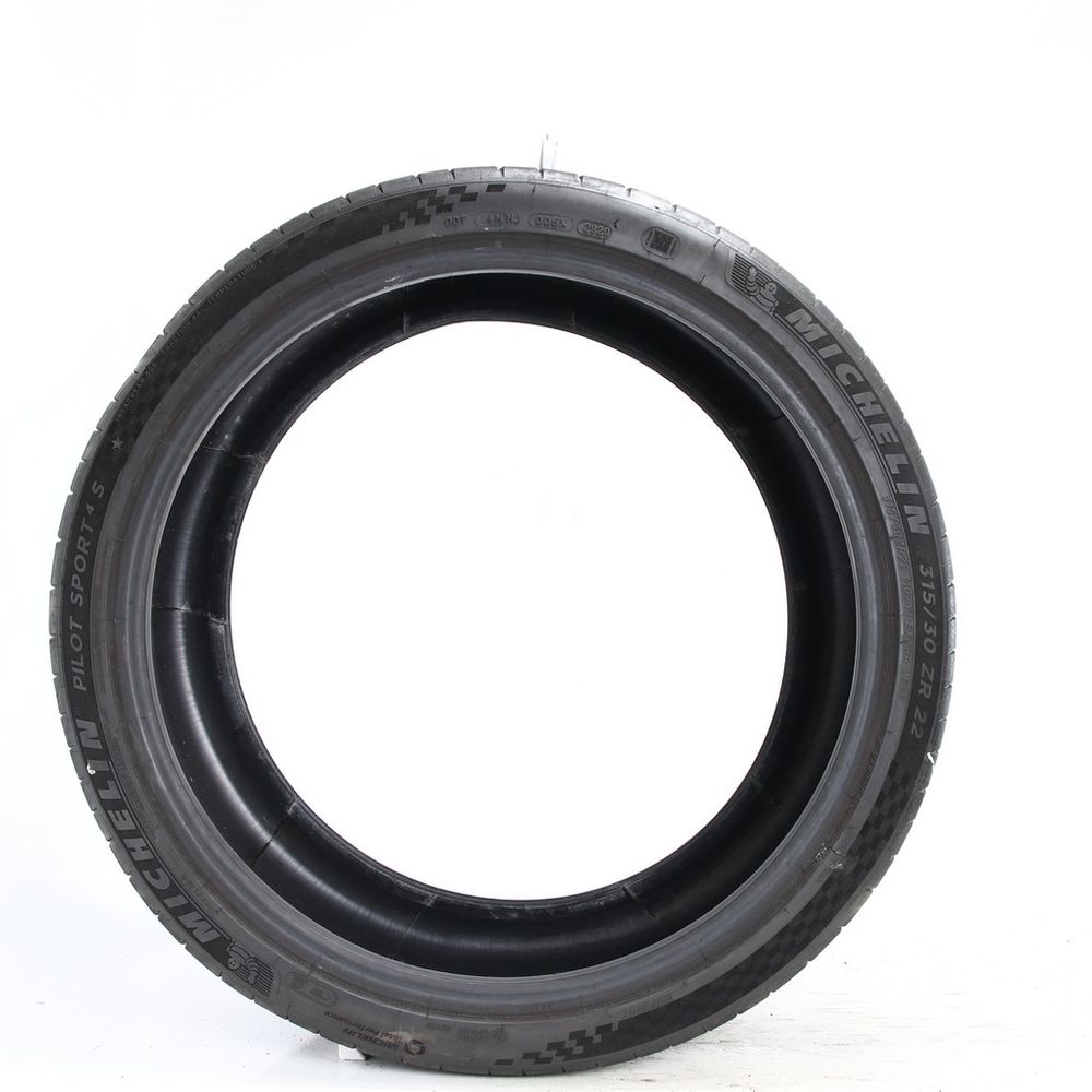 Set of (4) Used 315/30ZR22 Michelin Pilot Sport 4 S 107Y - 5.5-7/32 - Image 9