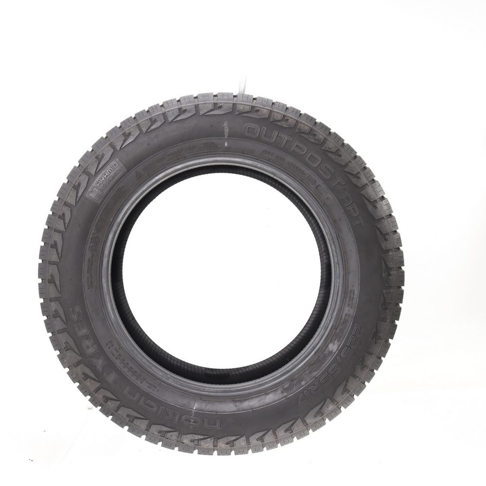 Set of (2) Used 225/65R17 Nokian Outpost APT 102H - 11/32 - Image 3