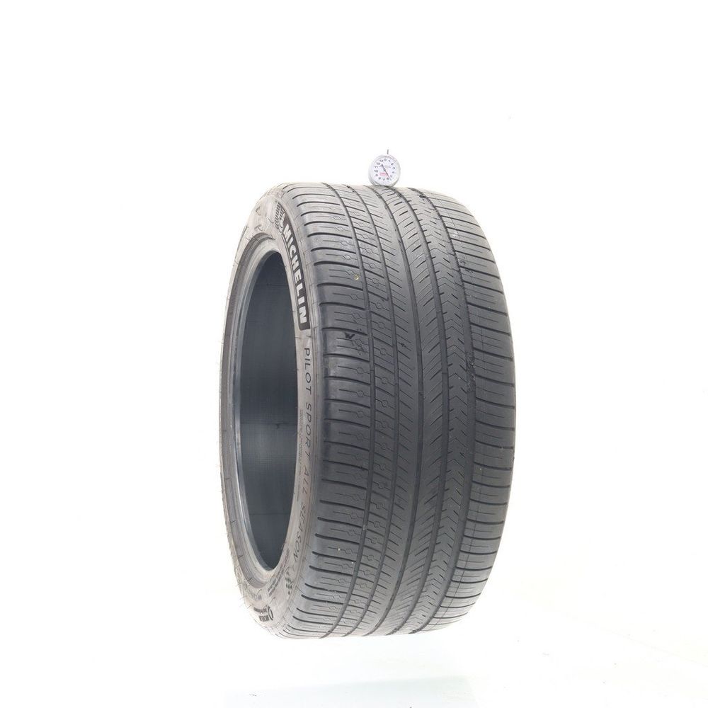 Set of (2) Used 285/40ZR19 Michelin Pilot Sport All Season 4 107Y - 5.5-6.5/32 - Image 1