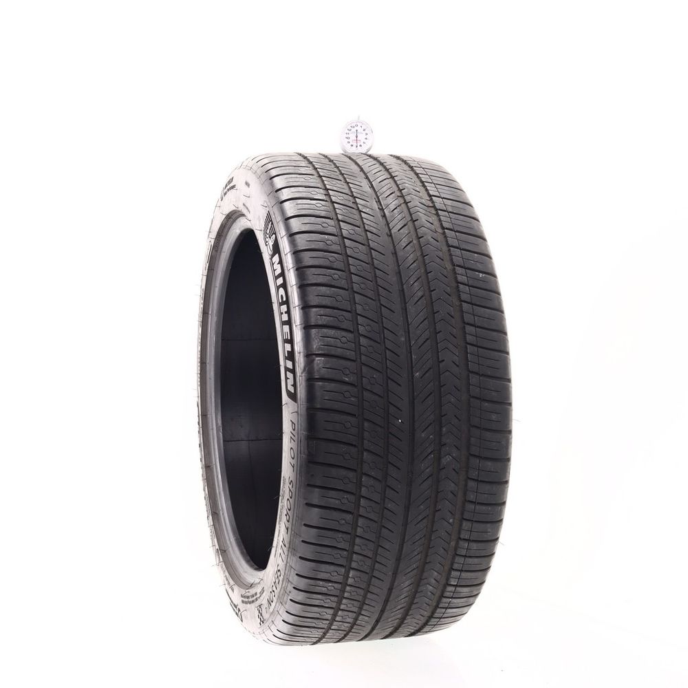 Set of (2) Used 285/40ZR19 Michelin Pilot Sport All Season 4 107Y - 5.5-6.5/32 - Image 4