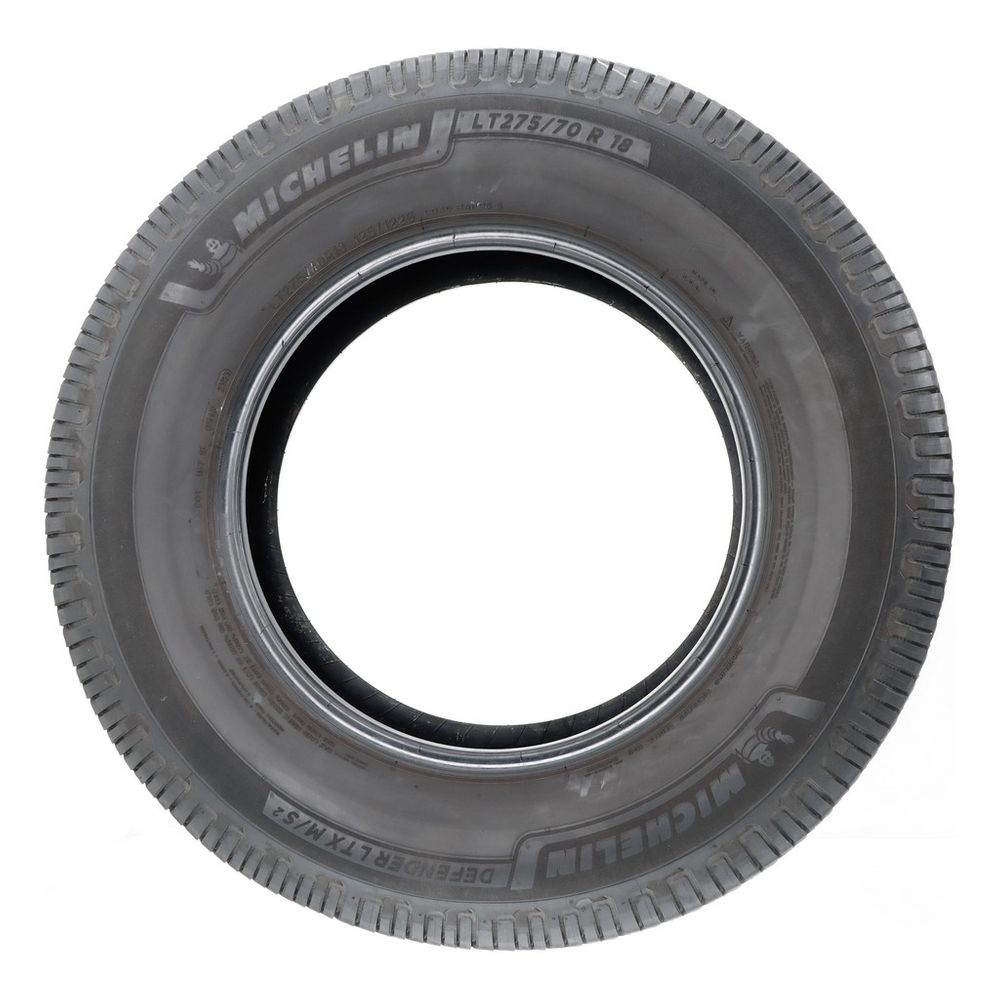 Set of (2) Used LT 275/70R18 Michelin Defender LTX M/S 2 125/122S E - 12.5-13.5/32 - Image 3