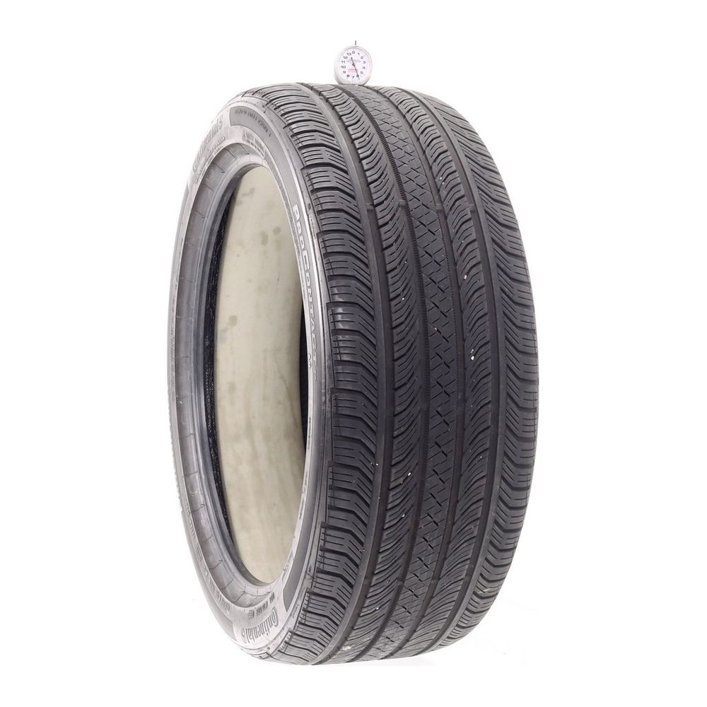 Set of (2) Used 255/40R20 Continental ProContact TX AO ContiSilent  101H - 5.5-6/32 - Image 4