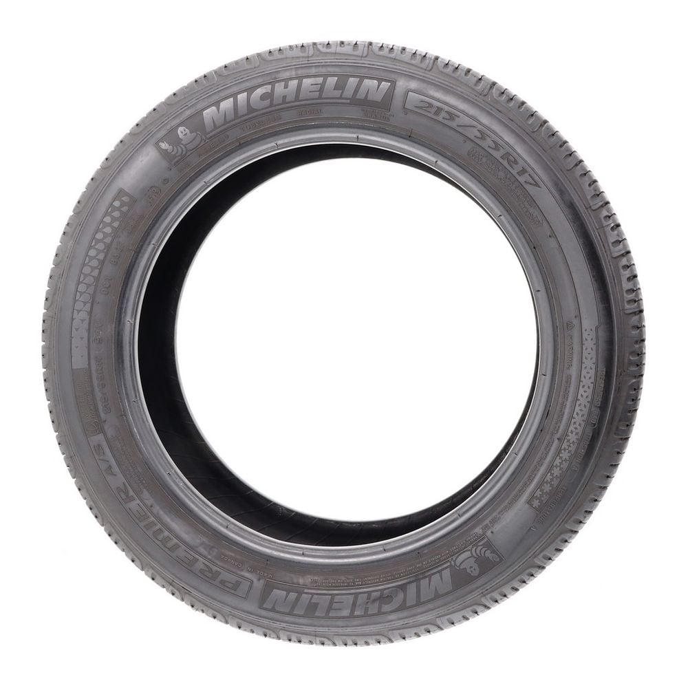 Set of (2) Used 215/55R17 Michelin Premier A/S 94V - 7/32 - Image 3