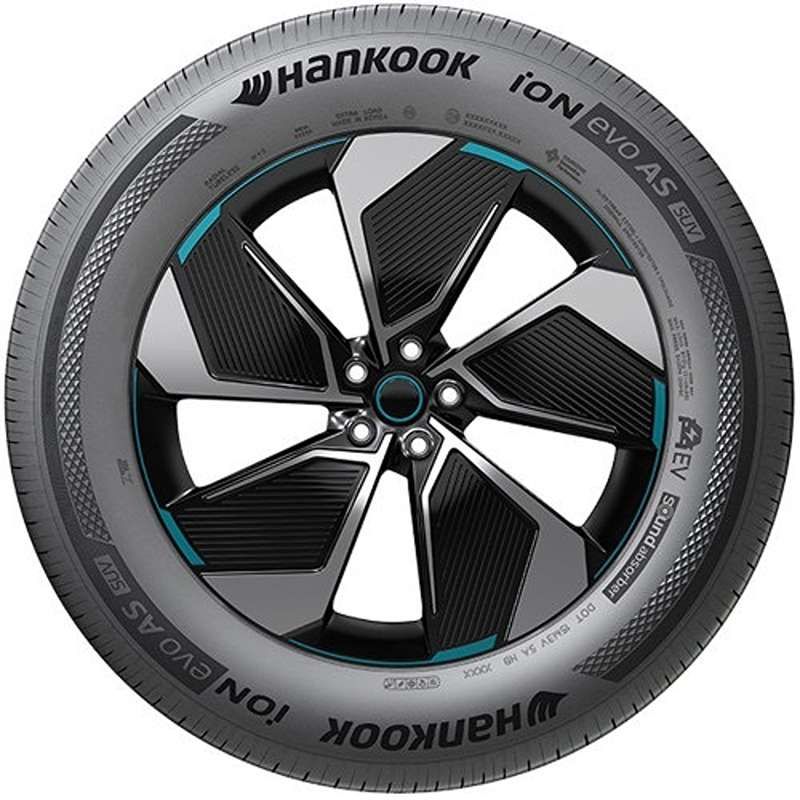 Set of (2) New 235/50R20 Hankook iON evo AS SUV IH01A 104W - Image 2