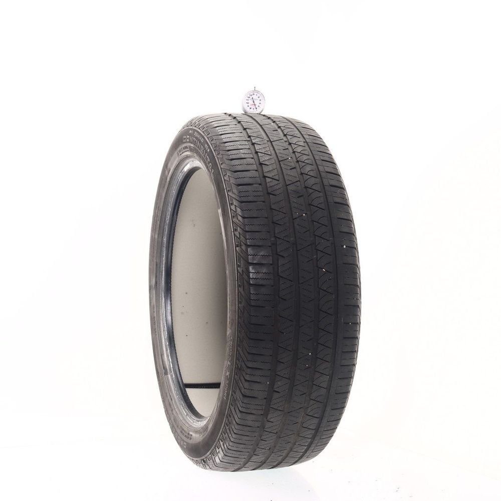 Set of (2) Used 255/45R20 Continental CrossContact LX Sport VOL ContiSilent 105H - 6-7/32 - Image 1