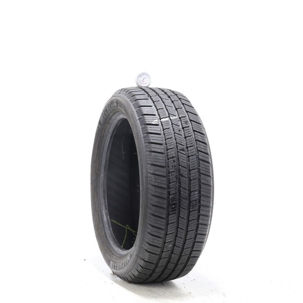 Set of (2) Used 215/50R17 Michelin Defender LTX M/S 95H - 9-9.5/32 - Image 1
