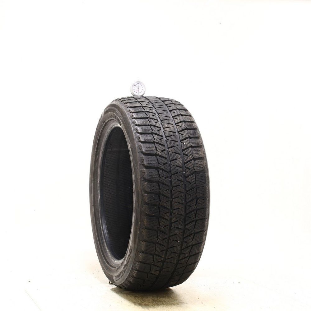 Set of (2) Used 215/50R17 Bridgestone Blizzak WS80 95H - 7-8/32 - Image 1