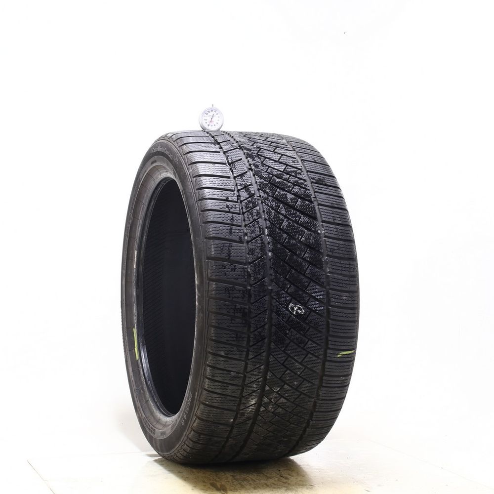 Set of (2) Used 295/35R19 Continental ContiWinterContact TS830P R01 104W - 7.5-8/32 - Image 4